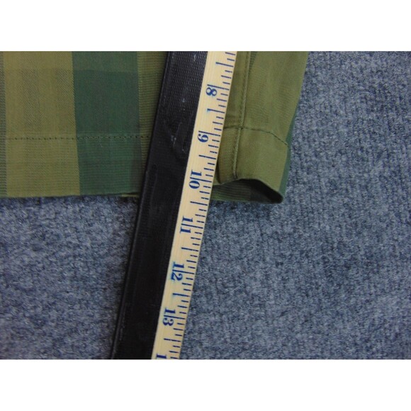 The North Face Shorts Mens 40x10 Green Stripe Chino Short Pants - Picture 8 of 10